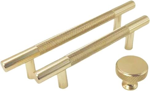 Modern Long Knurled Kitchen Door Handles Cabinet Pulls Drawer Knobs Aluminum Alloy Wardrobe Door Handles Furniture Hardware 1Pcs (Color : 8829 192mm) in Saudi Arabia