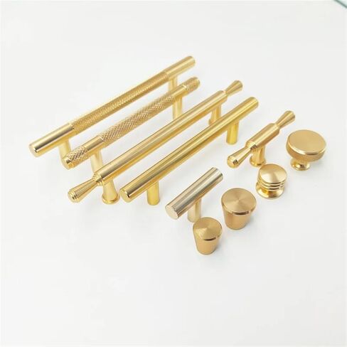 Modern Long Knurled Kitchen Door Handles Cabinet Pulls Drawer Knobs Aluminum Alloy Wardrobe Door Handles Furniture Hardware 1Pcs (Color : 8829 192mm) in Saudi Arabia
