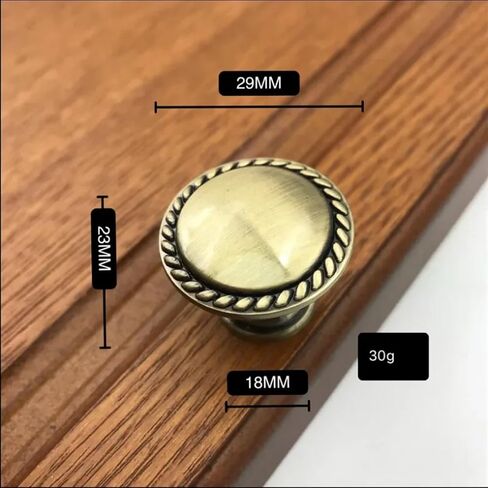 Retro Zinc Alloy Kitchen Drawer Cabinet Door Handle Antique Bronze Furniture Knobs Hardware Cupboard Cabinet Knobs And Handles 1Pcs (Color : 066 Red bronze) in Saudi Arabia