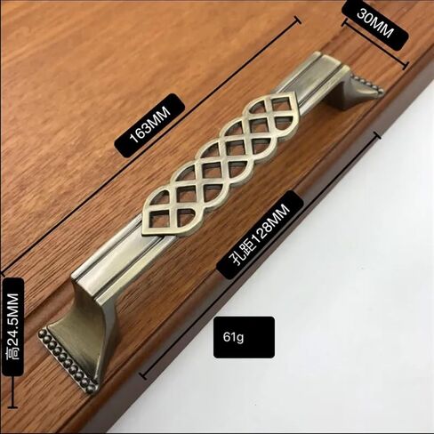 Retro Zinc Alloy Kitchen Drawer Cabinet Door Handle Antique Bronze Furniture Knobs Hardware Cupboard Cabinet Knobs And Handles 1Pcs (Color : 066 Red bronze) in Saudi Arabia