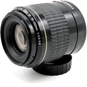 Canon EF 80-200mm f/4.5-5.6 USM Ultrasonic Lens for EOS Film Camera (Renewed)
