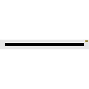 4 "x8 'ساوث داكوتا دت خط stencil - 1/8" (.125 ") PROGER