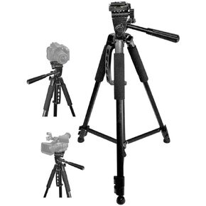 حامل ثلاثي القوائم 60 "بوصة لنيكون D3400 و D3500 و D5500 و D5600 و Sony Alpha Cameras