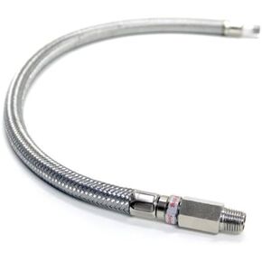 Viair 21 inch Stainless Steel Braided Leader Hose w/ Check Valve
