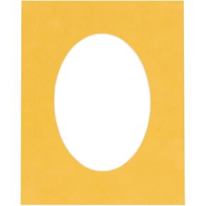 12x16 Mat Bevel Cut for 9x13 Photos - Precut White Linen Canvas Oval Shaped Photo Mat Board Opening - Acid Free Matte to Protect Your Pictures - Bevel Cut for Family Photos, Pack of 1 Matboard