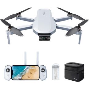 Potensic ATOM 3-Axis Gimbal 4K GPS Drone, Standard Kit Bundle with 1 Portable Bag