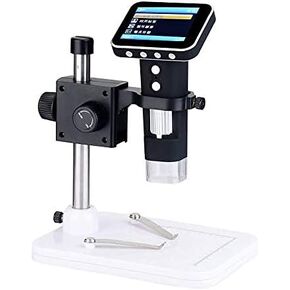 Microscope 600X Digital Electronic Microscope Camera with LCD Display 3.5 inch Video USB Microscope Magnifier HD 200W Pixels