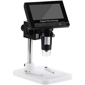 1000X Digital Microscope Camera Video 720p with 4.3" LCD Screen & Holder & 8 Led