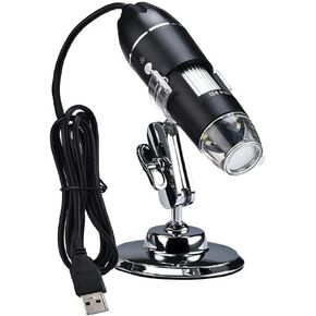 1000X 4.3 Inch Digital Microscope HD 1080P Electronic Desktop Soldering Electronic Magnifier Magnify Glass Support 10 Languages (Color : DM4 USB HD 4.3 inch) (1000x)