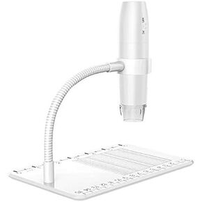 1000X Wireless WiFi Digital Microscope USB Flexible Arm Observation Stand 1080P 2.0 MP 8 LED Handheld Microscope Camera