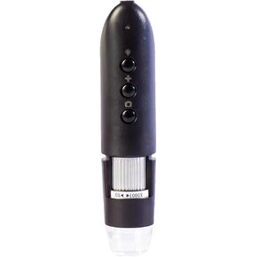 Wireless Digital Microscope 50X-1000X Magnification WiFi Portable Handheld Microscopes Adjustable Stand HD USB Microscope Camera Compatible iPhone Android iPad Windows