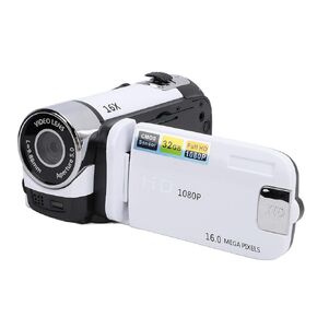 Camcorder, Video Camera Anti Shake 2.4 Inch Color Screen 16MP 600mAh for Growth Record (White)