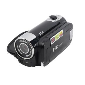 Camcorder, Video Camera Anti Shake 2.4 Inch Color Screen 16MP 600mAh for Growth Record (Black)