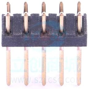 2x5P2.54mm pin Header, P=2.54mm 2.54mm 87227-5