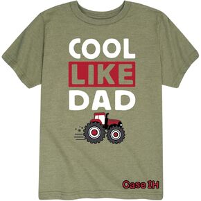Case IH Cool Like Dad - Toddler Short Sleeve Graphic T -Shirt