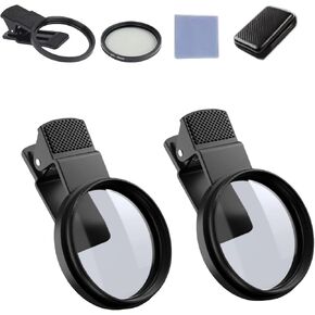 Sightfelt 52mm Clip-0n Cpl Phone Cameralens Filter Kit, Circular Polarizerpolarizing Filter Compatible with Mostcell Phones, 52mm Cpl Filter for Phone with Clip (1)
