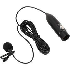 Bewinner Phantom Power XLR Lavalier microphone ، microphone Lavalier Lavalier Lavalier ، Mono Lavel Mic ، MIC الخارجي للتصوير ، البودكاست ، البودكاست ، المقابلات