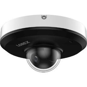 Lorex P2-2K (4MP) IP Wired Mini PTZ Security Camera with AI Detection and 4X Optical Zoom