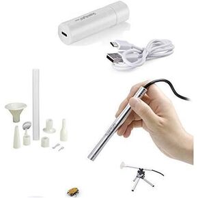 USB Microscope Handheld USB Digital Microscope Supports 500 Times Magnifier Photo Shooting with LED Supports Android OTG Smartphone-PC 2