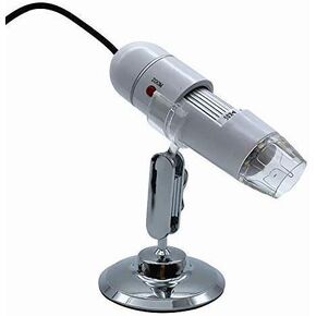 Handheld HD Digital Microscope Portable Digital Microscope USB Hard Plastic Material White Appearance - for Cable Fiber Automobile