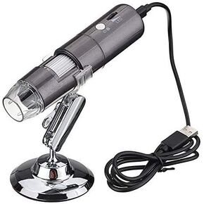 1080p WiFi Digital 1000 x Microscope Magnification Glass Camera 8 LED Illuminated USB for Android iOS iPhone iPad