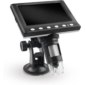 Digital Microscope Camera 50x and 1000x Zoom 1080P Pocket Microscope with 8 LED Light Compatible for iPhone/iPad/Smartphone/Tablet/PC/MAC