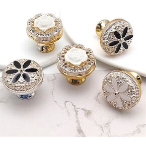 Single Hole Drawer Handle for Wardrobe Kitchen Cabinet Pulls Furniture Hardware Home Cupboard Door Knobs Furniture Handles 1Pcs (Color : 03)