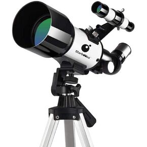 Refractive Astronomical Telescope Intelligent Star Search 48° Zenith Mirror Telescope with Tripod for 360° Degree Adjustment Monocular