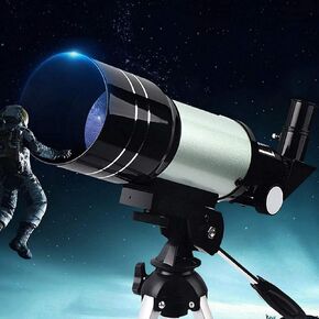 Kids telescopes for Adults Astronomy 70mm Refractor Telescope with Tripod & Finder Scope Low Light NightWaterproof HD for Observe The Moon and Landscape