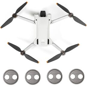 Motor Cover for DJI Mini 3 Pro, 6-Pack ABS Motor Protection Cap Set, Waterproof Dustproof Anti-Scratch Accessories for Drone Motor and Propeller Safety(Grey)