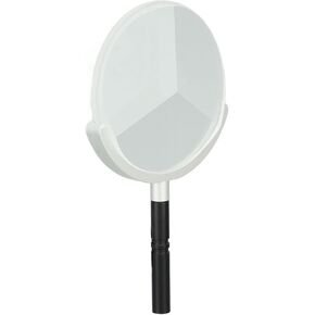 77mm Kaleidoscope Glass Prism Special Effect Lens Filter, Handheld 3 Mirror Glass Prism Triple Differentiation Ghosting for Camera Photography