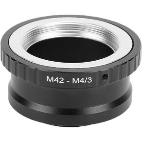 M42 to M4/3 Lens Mount Adapter, M42 Screw Mount to Micro Four Thirds M43 Mount Adapter for EP1 EP2 EP3 EPL1 EPL2 Micro 4/3 Mount