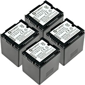 Synergy Digital Camcorder Batteries, Compatible with Lenmar LIP21 Camcorder Batteries (li-ion, 7.4V, 2200 mAh), Set of 2