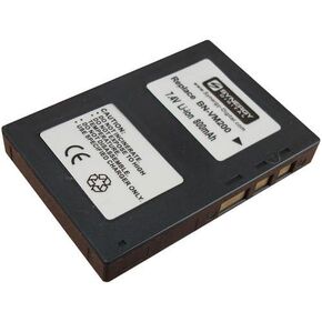 SDBNVM200 Lithium-Ion Battery - Rechargeable Ultra High Capacity (7.4V 800 mAh) - Replacement for JVC BN-VM200 Battery for JVC GZ-MC100, GZ-MC200 & GZ-MC500