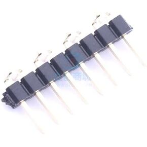 Pcs 1x8P2mm pin Header SMD, P=2mm 2mm X4611WVS-08I-C40D44-R1