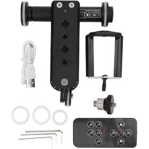 Camera Video, Speed 5 s Track with 2.4G Remote Controller, Aluminum Alloy Video Slider for DSLR, Smartph, and Action Camera for Motion Shots