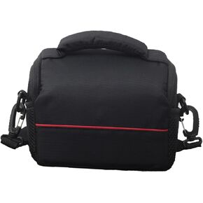 Angoily Compact Camera Shoulder Bag Lightweight Durable Crossbody Pouch with Strap Zipped Closure Shockproof Lining for DSLR Cameras Practical Camera