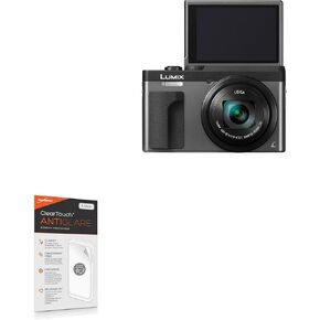 BoxWave Screen Protector Compatible with Panasonic Lumix DC-ZS70 - ClearTouch Anti-Glare (2-Pack), Anti-Fingerprint Matte Film Skin for Panasonic Lumix DC-ZS70, Panasonic Lumix DC-ZS70, DC-GX850K