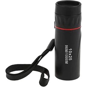 Portable Binoculars High Power Telescope 10 25 High Times High Definition Dual Focus Zoom Monocular Pocket Telescope, Size: 9.2 3cm New