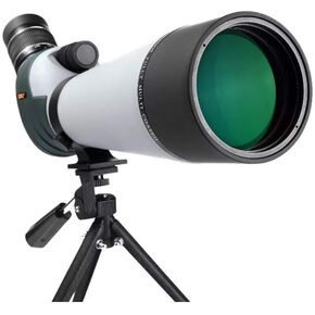 Telescope 80MM Astronomical Refraction HD Coated Optical Lens Waterproof Two-Speed Focusing Portable Tripod for Beginners Outdoor Travel Storage