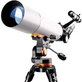 Telescope for Kids Beginners Adults 80Mm Aperture 500Mm Telescope for Astronomy Bak4 Prism Fmc Lens Astronomical Refractor Telescope with Tripod to Observe Moon and Planet