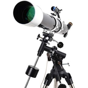 Telescope for Kids Adults Beginners Telescope for Astronomy Accessories with Eyepiece and Tripod Astronomical Refractor Telescope Good Partner to View Moon and Planet
