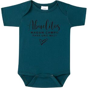 Baby Announcements Ideas,Abuelitos Hagan Campo Para Uno Mas Spanish Pregnancy Announcement Infant Bodysuit