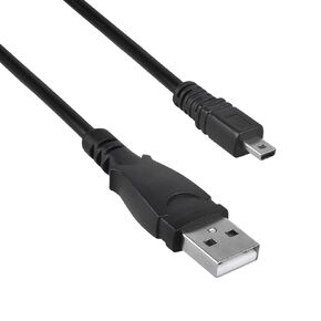 PwrON USB Charger Data SYNC Cable Cord Lead for Olympus Stylus Camera VR-370