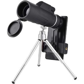 Monoculars Telescope High Power Zoom Optical Lens Monocular Telescope+ Tripod+ Clip for Phone-Outdoor Telescope-Telescope- for Adults and Children, Suitable for Hiking Binoculars