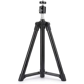 Asixxsix Folding Camera Tripod Stand, Portable Tripod for Smartphones, Multiple Purpose Extendable Tripod with PET Lock and Ball Head for Digital Cameras Camcorders (0.5m)