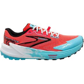 Brooks Catamount 3 Womens Shoes Size 7.5, Color: Diva Pink/Bluefish/Black-Pink