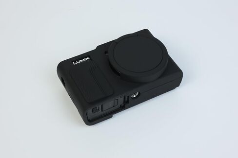 ZS99 TZ99 Camera Case, BMAOLLONGB Fullbody Thin Lightweight Silicone Camera Skin Body Rubber Cover Case for Panasonic Lumix ZS99 TZ99 (Black) in Saudi Arabia