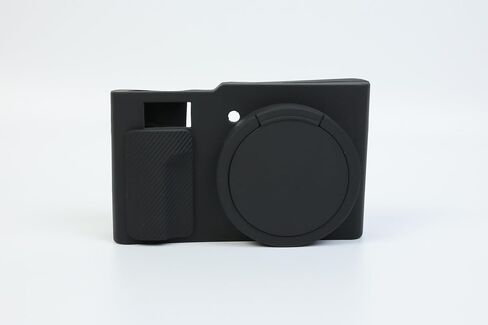ZS99 TZ99 Camera Case, BMAOLLONGB Fullbody Thin Lightweight Silicone Camera Skin Body Rubber Cover Case for Panasonic Lumix ZS99 TZ99 (Black) in Saudi Arabia