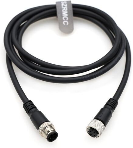 SZRMCC M12 مشفرة 4pin من الذكور إلى الإناث كابل مشغل المستشعر لـ Omron Sick Balluff Leuze Schmersal Bernstein Sensor Industrial Profibus Ethernet/IP in Kuwait